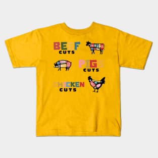 Butcher Guide Set Kids T-Shirt